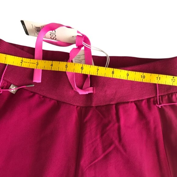 Figs Boston Slim TALL Jogger Scrub Pants in Dark Magenta XXS / 2XS TALL Bottoms - Picture 4 of 7